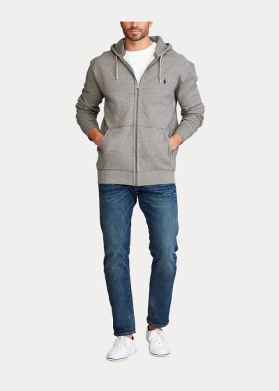 Men's Polo Ralph Lauren Cotton-Blend-Fleece Hoodies | 681479DCG